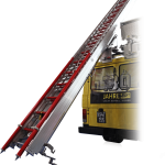 uloženie rebríka na strechu hasičského auta